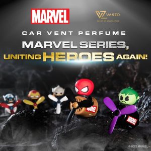 VANZO MARVEL SERIES CAR VENT PERFUME