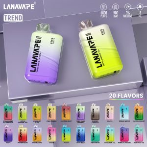 LANA TREND 6000 PUFF DISPOSABLE 【BUY 6 FREE 1 LANA PREMIUM BAR】