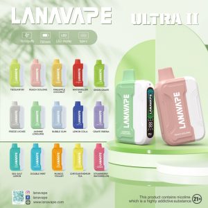 LANA ULTRA II 16000 PUFF STATER KIT (SET) 【BUY 4 FREE LANA CHEER STARTER KIT】