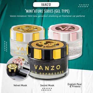 VANZO CAR PERFUME GEL SERIES