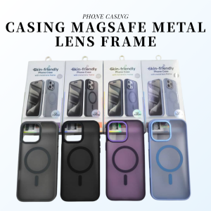 IPHONE CASING MAGSAFE METAL LENS FRAME
