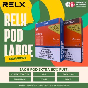 RELX LARGE POD 3ML