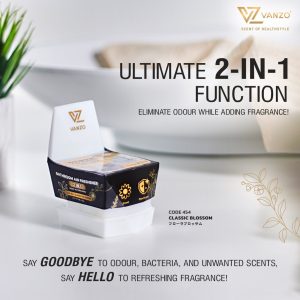 VANZO 2IN1 BATHROOM AIR FRESHENER