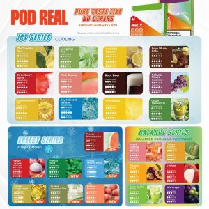 RELX REAL 3 POD 【BUY 3 BOX FREE 1 BGM ELITE POD】