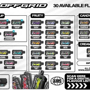 ASDF OFFGRID 12000 PUFF CARTRIDGE ( REFILL ) 【BUY 10 FREE 1 ONGRID CART】