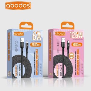 ABODOS AS-DS391C 2.8M SUPER CHARGING DATA CABLE